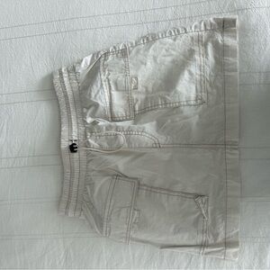 Wild Fable Cream Elastic Waist Skirt